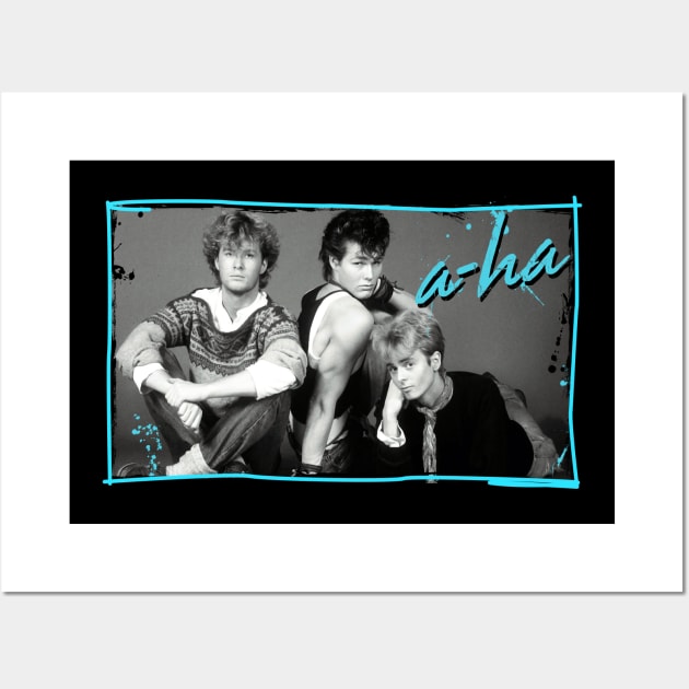 A-ha - Band Wall Art by DoctorBlue